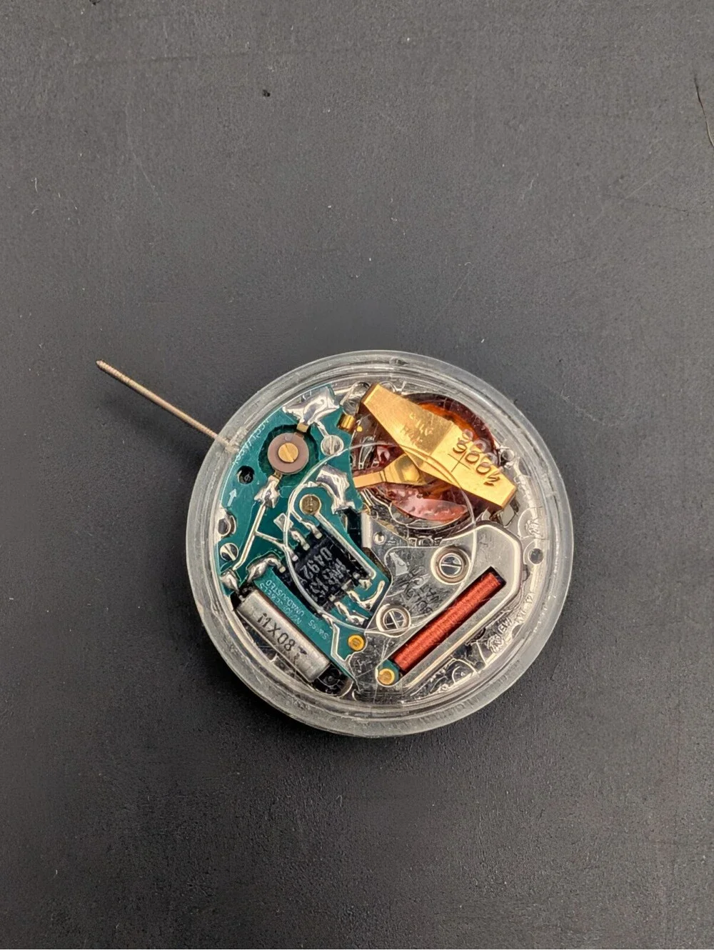 Vintage ETA 536.121 Quartz Watch Movement - Day/Date Calendar Module Untested